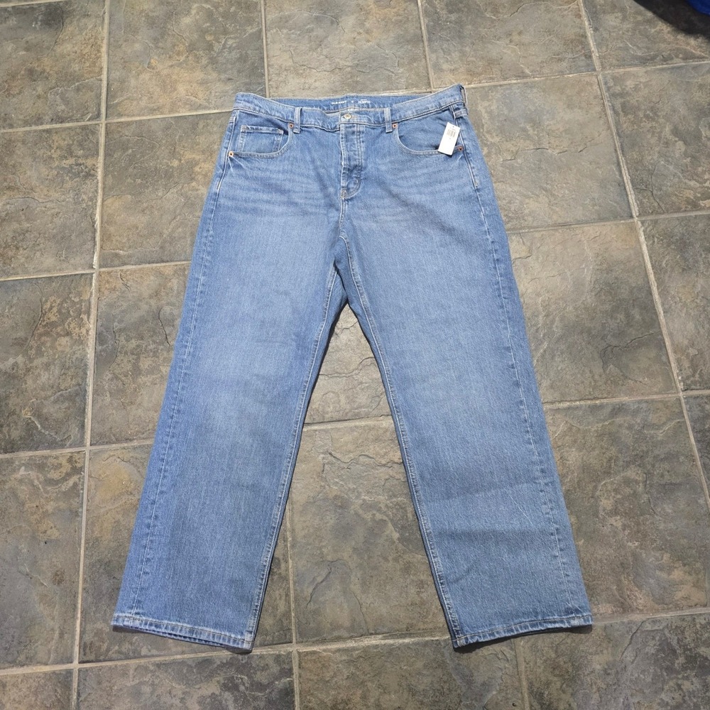 Old Navy Light Blue Straight Leg Jeans